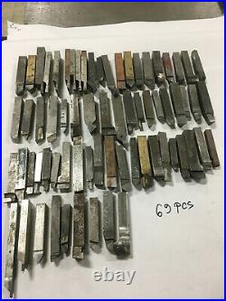 Lot of machinist tools lathe turning cutting grooving