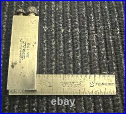 Lufkin 138 2-1/2 Machinist Tool Die Makers Square With Rule USA Metal Lathe Mill