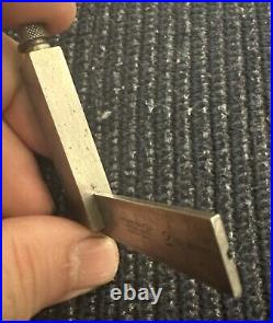 Lufkin 138 2-1/2 Machinist Tool Die Makers Square With Rule USA Metal Lathe Mill