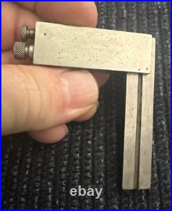 Lufkin 138 2-1/2 Machinist Tool Die Makers Square With Rule USA Metal Lathe Mill