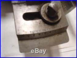 MACHINIST Atlas South Bend TOOL LATHE MILL South Bend TAP 102 R Taper Attachment