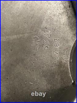 MACHINIST AucStn TOOL LATHE Machinist 8 Poland Lathe Chuck