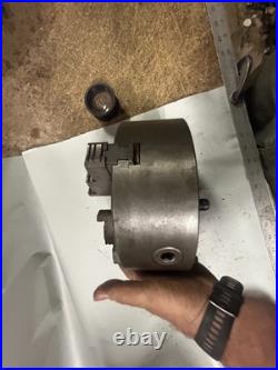 MACHINIST AucStn TOOL LATHE Machinist 8 Poland Lathe Chuck