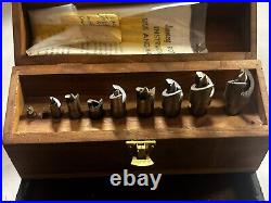 MACHINIST AucStnd LATHE MILL Machinist Set of Roto Bor End Mill Cutter Tools