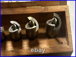 MACHINIST AucStnd LATHE MILL Machinist Set of Roto Bor End Mill Cutter Tools