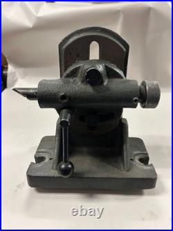 MACHINIST AucStnd TOOL LATHE MILL Machinist Large Adjustable Tail Stock