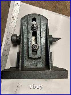 MACHINIST AucStnd TOOL LATHE MILL Machinist Large Adjustable Tail Stock