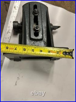 MACHINIST AucStnd TOOL LATHE MILL Machinist Large Adjustable Tail Stock