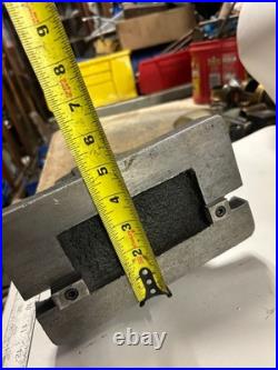 MACHINIST AucStnd TOOL LATHE MILL Machinist Large Adjustable Tail Stock