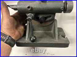 MACHINIST AucStnd TOOL LATHE MILL Machinist Large Adjustable Tail Stock