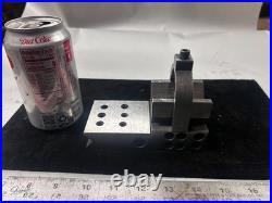 MACHINIST BkC LATHE MILL Unusual Tool Maker Ground Double V Block Plate Fixture