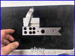 MACHINIST BkC LATHE MILL Unusual Tool Maker Ground Double V Block Plate Fixture