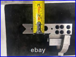 MACHINIST BkC LATHE MILL Unusual Tool Maker Ground Double V Block Plate Fixture