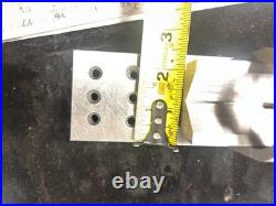 MACHINIST BkC LATHE MILL Unusual Tool Maker Ground Double V Block Plate Fixture