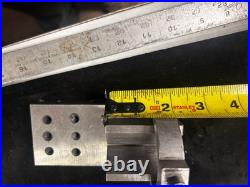 MACHINIST BkC LATHE MILL Unusual Tool Maker Ground Double V Block Plate Fixture