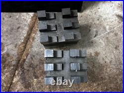 MACHINIST BkCs LATHE MILL 2 Unusual Brown & Sharpe V Blocks and Clamps MACHINIST BkCs LATHE MILL 2 Unusual Brown & Sharpe V Blocks and Clamps