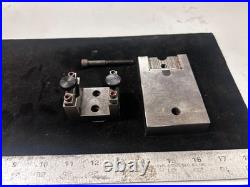 MACHINIST BkCs LATHE MILL Micro Tool Maker Ground Double V Block & Plate Fixture
