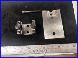 MACHINIST BkCs LATHE MILL Micro Tool Maker Ground Double V Block & Plate Fixture