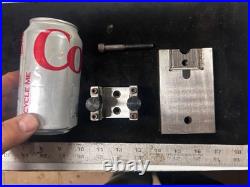 MACHINIST BkCs LATHE MILL Micro Tool Maker Ground Double V Block & Plate Fixture