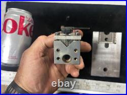 MACHINIST BkCs LATHE MILL Micro Tool Maker Ground Double V Block & Plate Fixture