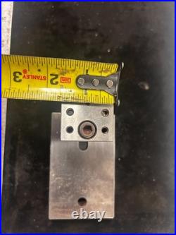 MACHINIST BkCs LATHE MILL Micro Tool Maker Ground Double V Block & Plate Fixture
