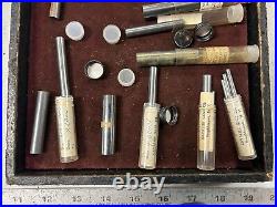 MACHINIST BkCs LATHE TOOL MILL Lot of Solid Carbide Wire Pin Gages