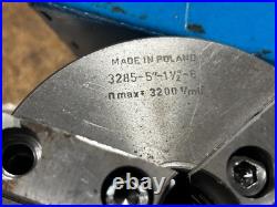 MACHINIST BsMtAa LATHE MILL Bison 5 1 1/2 8 TPI Scroll Chuck in Box MACHINIST BsMtAa LATHE MILL Bison 5 1 1/2 8 TPI Scroll Chuck in Box