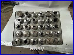 MACHINIST BsMt TOOLS LATHE MILL Machinist Lot of 5C Collets 5 C