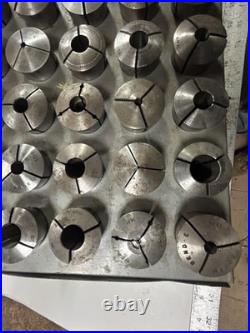 MACHINIST BsMt TOOLS LATHE MILL Machinist Lot of 5C Collets 5 C