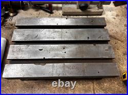 MACHINIST BsMt TOOL LATHE MILL 15 by 10 Adjustable Angle T Slot Table Heavy