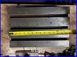 MACHINIST BsMt TOOL LATHE MILL 15 by 10 Adjustable Angle T Slot Table Heavy