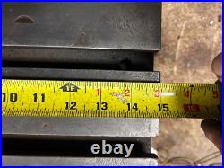 MACHINIST BsMt TOOL LATHE MILL 15 by 10 Adjustable Angle T Slot Table Heavy