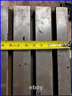 MACHINIST BsMt TOOL LATHE MILL 15 by 10 Adjustable Angle T Slot Table Heavy