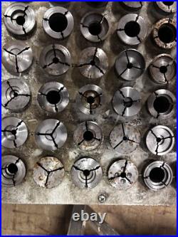 MACHINIST BsMt TOOL LATHE MILL Lot of 72 5C 5 C Emergency Collets