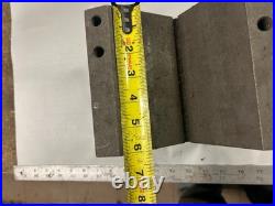 MACHINIST BsMt TOOL LATHE MILL Machinist Large V Block Set Up Fixture MACHINIST BsMt TOOL LATHE MILL Machinist Large V Block Set Up Fixture