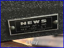 MACHINIST BsMt TOOL LATHE MILL News Yuasa End Mill Sharpener Fixture in Case