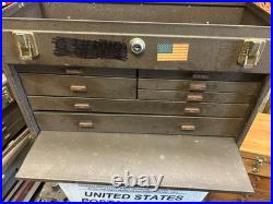 MACHINIST Bsmt TOOLS LATHE MILL Kennedy Machinist Tool Chest Fl MACHINIST Bsmt TOOLS LATHE MILL Kennedy Machinist Tool Chest Fl