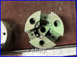 MACHINIST BtmOkCb LATHE MILL Machinist Lot of 4 Lathe Chuck Bodies Parts MACHINIST BtmOkCb LATHE MILL Machinist Lot of 4 Lathe Chuck Bodies Parts