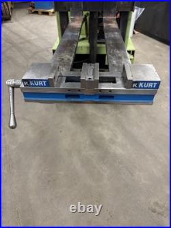 MACHINIST Cise LATHE MILL Machinist Kurt Double Lock Machine 4 DL430 ddk4