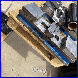 MACHINIST Cise LATHE MILL Machinist Kurt Double Lock Machine 6 DL640 LPP23