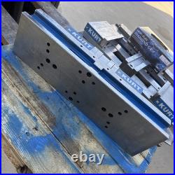 MACHINIST Cise LATHE MILL Machinist Kurt Double Lock Machine 6 DL640 LPP6