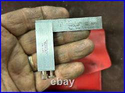 MACHINIST DrK TOOL LATHE MILL Machinist Lufkin Die Makers Square Set in Case MACHINIST DrK TOOL LATHE MILL Machinist Lufkin Die Makers Square Set in Case