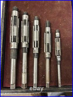 MACHINIST DrNt TOOLS LATHE MILL Machinist Lot of Expanding Reamers Lt A