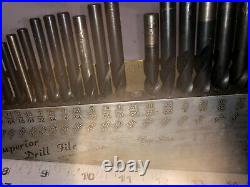MACHINIST DrP TOOLS LATHE MILL Superior Drill File Advertising Index & Gage JwCb