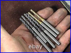 MACHINIST DrRc TOOLS LATHE MILL Lot of Carbide Coolant Through Drills Ltb