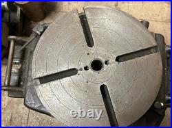MACHINIST DrWy LATHE MILL Bridgeport 12 Rotary Table Set Up Fixture