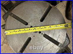 MACHINIST DrWy LATHE MILL Bridgeport 12 Rotary Table Set Up Fixture