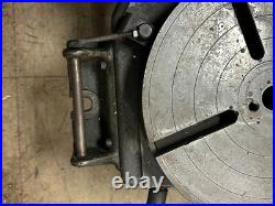 MACHINIST DrWy LATHE MILL Bridgeport 12 Rotary Table Set Up Fixture