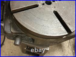 MACHINIST DrWy LATHE MILL Bridgeport 12 Rotary Table Set Up Fixture