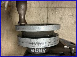 MACHINIST DrWy LATHE MILL Bridgeport 12 Rotary Table Set Up Fixture
